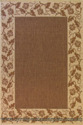 Sisalo Floral Border Flatweave Rug 1886-634N