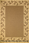 Sisalo Floral Border Flatweave Rug 1886-J84N