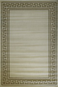 Sisalo Greek Key Border Flatweave Rugs 1486-J84-D