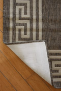 Sisalo Greek Key Border Flatweave Rugs 1486-W71-E