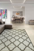 Sisalo Trellis Pattern Flatweave Rugs 5666-W71-I