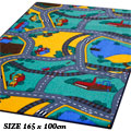 Traffic Play Time Street Map Kids Rugs