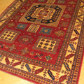Gazni Medallion Hand Knotted Wool Rug