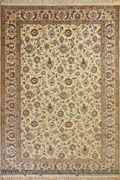 Habibian Oriental Hand Knotted Wool & Silk Rug
