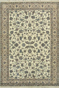 Habibian Oriental Hand Knotted Wool & Silk Rug