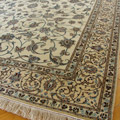 Habibian Oriental Hand Knotted Wool & Silk Rug