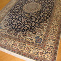 Habibian Medallion Hand Knotted Wool & Silk Rug