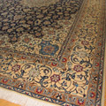 Habibian Medallion Hand Knotted Wool & Silk Rug