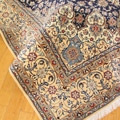 Habibian Medallion Hand Knotted Wool & Silk Rug