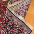 Isfahan Medallion Hand Knotted Wool & Silk Rug