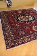 Maltabaf Medallion Hand Knotted Wool Rug