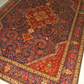 Tabriz Medallion Hand Knotted Wool Rug