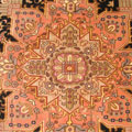 Tabriz Medallion Hand Knotted Wool & Silk Rug