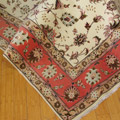 Tabriz Oriental Hand Knotted Wool & Silk Rug