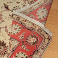 Tabriz Oriental Hand Knotted Wool & Silk Rug
