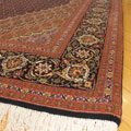 Tabriz Medallion Hand Knotted Wool & Silk Rug