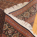 Tabriz Medallion Hand Knotted Wool & Silk Rug