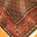 Tabriz Medallion Hand Knotted Wool & Silk Rug