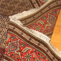 Tabriz Medallion Hand Knotted Wool & Silk Rug