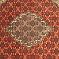 Tabriz Medallion Hand Knotted Wool & Silk Rug