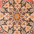 Tabriz Medallion Hand Knotted Wool & Silk Rug