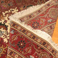 Tabriz Medallion Hand Knotted Wool & Silk Rug