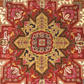 Tabriz Medallion Hand Knotted Wool & Silk Rug