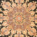 Tabriz Medallion Hand Knotted Wool & Silk Rug