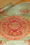 Tolidi Asian Style Hand Knotted Wool Rug