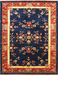 Tolidi Floral Hand Knotted Wool Rug