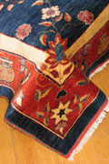Tolidi Floral Hand Knotted Wool Rug