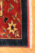 Tolidi Floral Hand Knotted Wool Rug