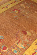 Tolidi Asian Style Hand Knotted Wool Rug