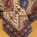 Yalameh Geometric Hand Knotted Wool Rug