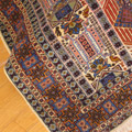 Ardebil Medallion Hand Knotted Wool & Silk Rug