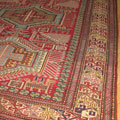 Gazni Geometric Hand Knotted Wool Rug