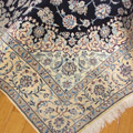 Habibian Medallion Hand Knotted Wool & Silk Rug