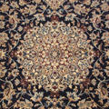 Habibian Medallion Hand Knotted Wool & Silk Rug