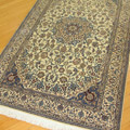 Habibian Medallion Hand Knotted Wool & Silk Rug