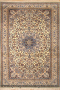 Habibian Medallion Hand Knotted Wool & Silk Rug