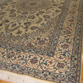 Habibian Medallion Hand Knotted Wool & Silk Rug