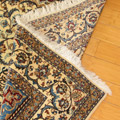 Habibian Medallion Hand Knotted Wool & Silk Rug