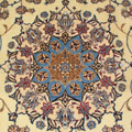 Habibian Medallion Hand Knotted Wool & Silk Rug