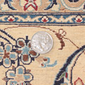 Habibian Medallion Hand Knotted Wool & Silk Rug