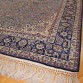 Isfahan Medallion Hand Knotted Wool & Silk Rug