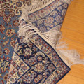 Isfahan Medallion Hand Knotted Wool & Silk Rug