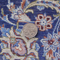 Isfahan Medallion Hand Knotted Wool & Silk Rug