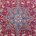 Isfahan Medallion Hand Knotted Wool & Silk Rug