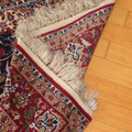 Isfahan Medallion Hand Knotted Wool & Silk Rug