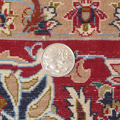 Isfahan Medallion Hand Knotted Wool & Silk Rug